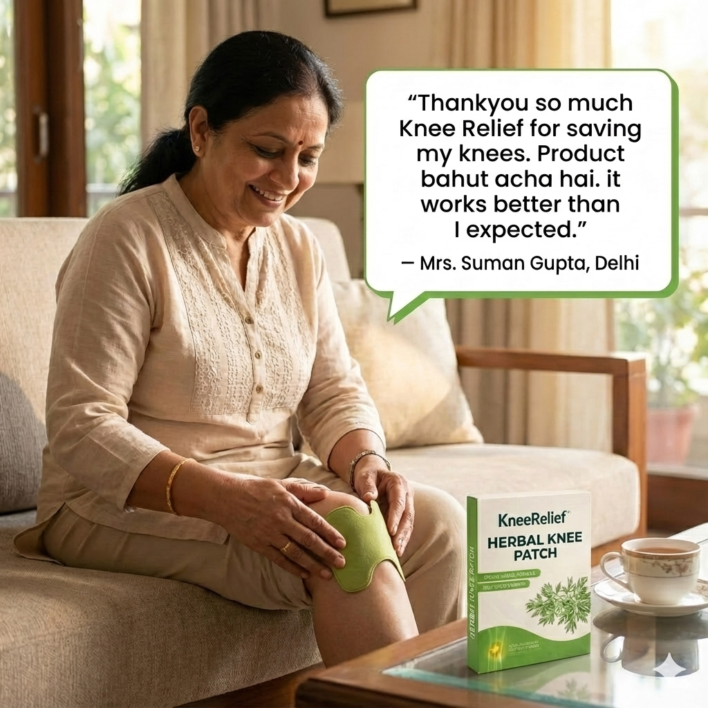 KneeRelief™ | Herbal Knee Pain Relief Patches | 20 Pieces