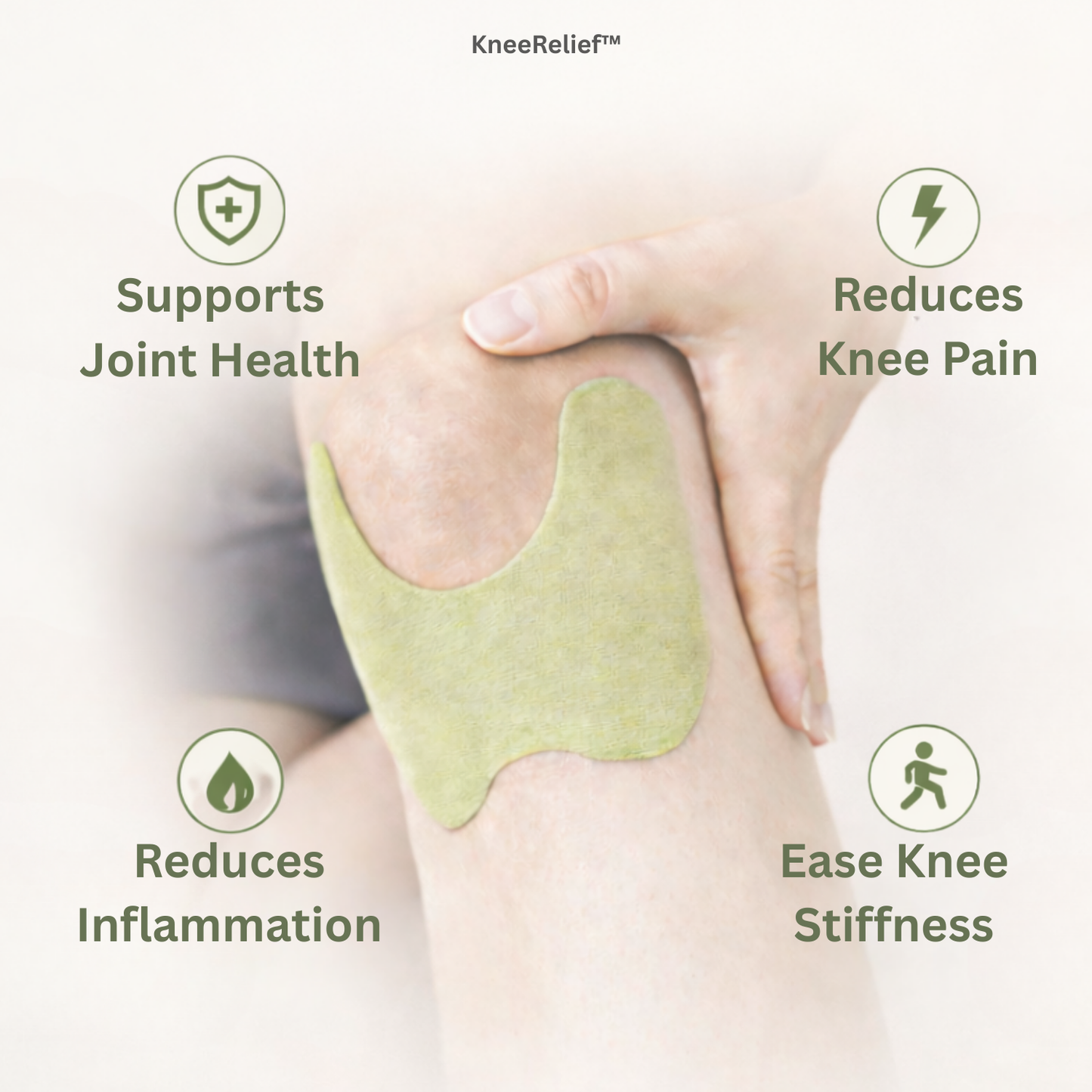 KneeRelief™ | Herbal Knee Pain Relief Patches | 20 Patches