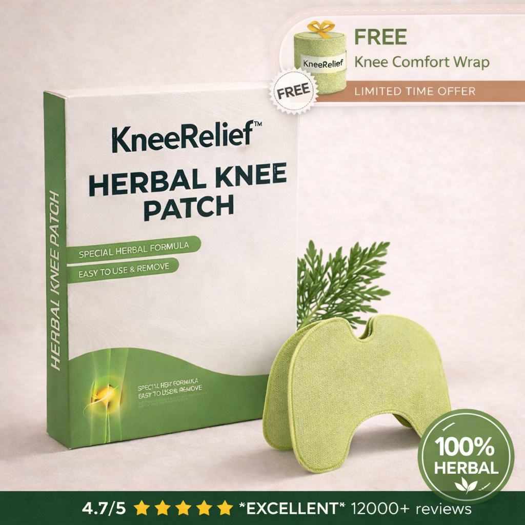 KneeRelief™ | Herbal Knee Pain Relief Patches | 20 Pieces